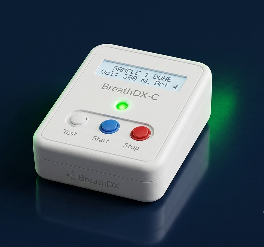 BreathDX-C handheld breath sampler controller